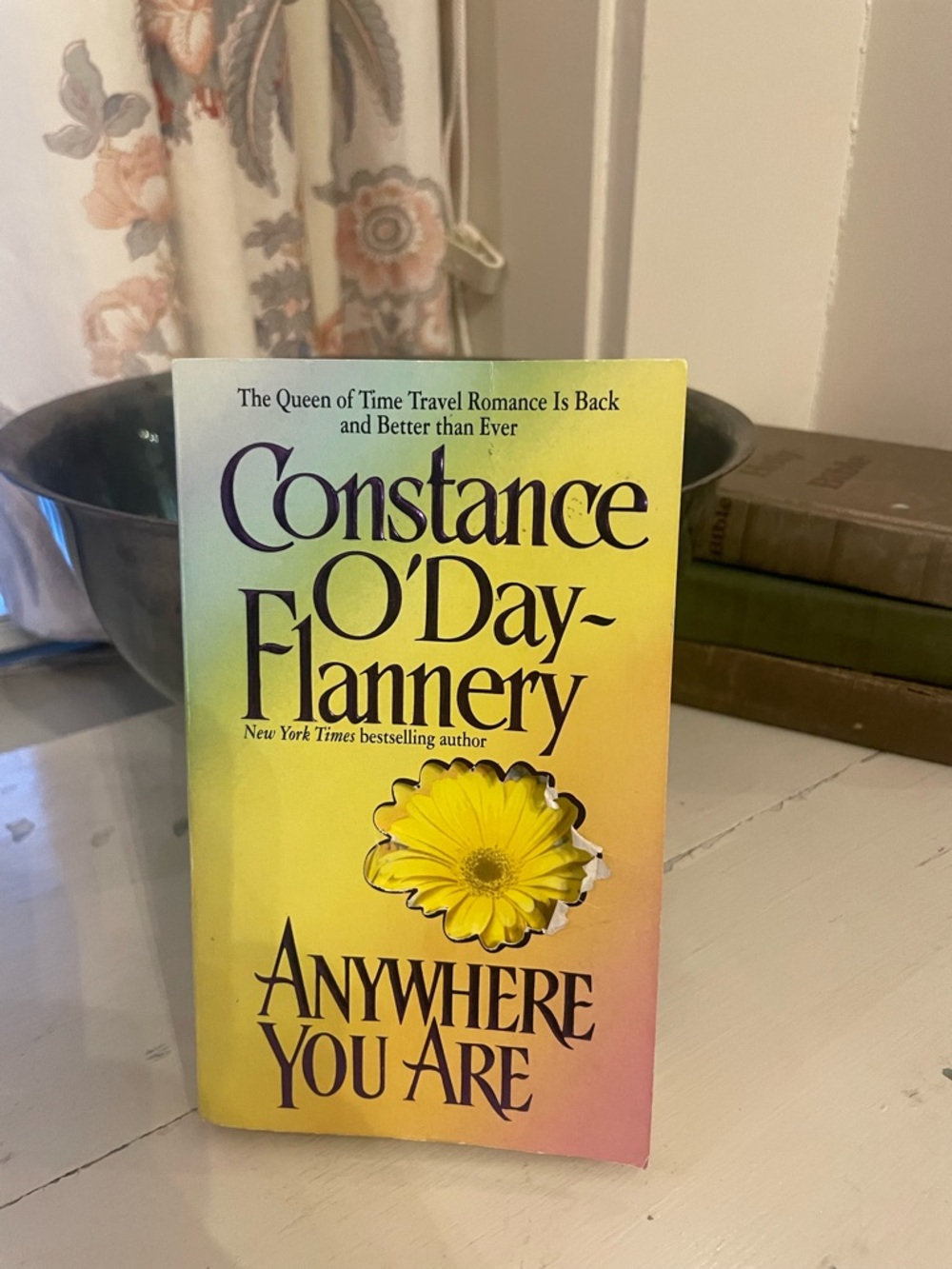 Constance O'Day-Flannery "Anywhere You Are" Paperback - Yellow Gradient Cover